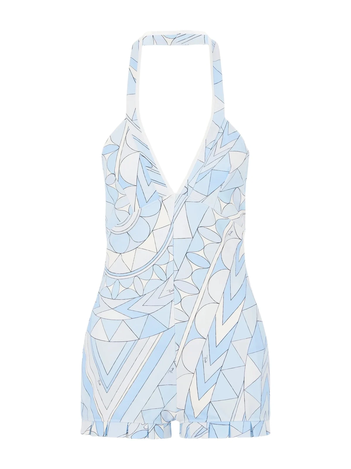 PUCCI Printed Jersey Playsuit