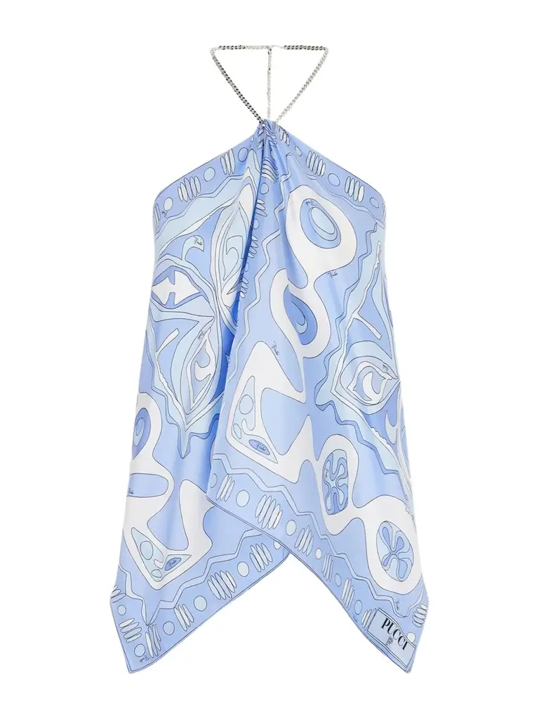 PUCCI Printed Silk-twill Top | Image 1 PUCCI Printed Silk-twill Top | Image 1