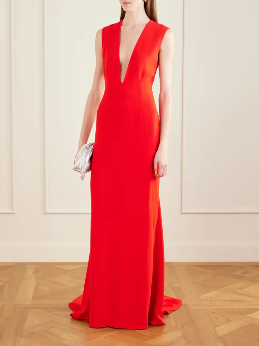 Solace London Althea Crepe Gown | Thumbnail 2 Solace London Althea Crepe Gown | Thumbnail 2