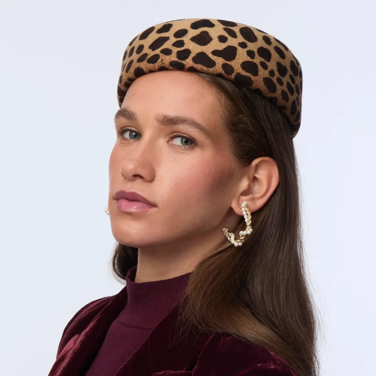 Lele Sadoughi LEOPARD PILLBOX HAT | Thumbnail 2 Lele Sadoughi LEOPARD PILLBOX HAT | Thumbnail 2