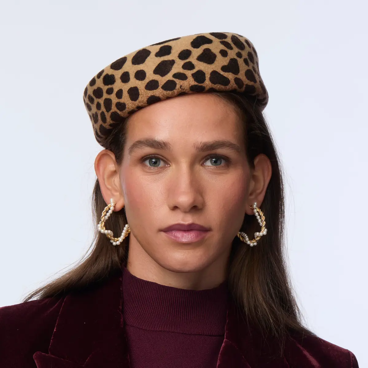 Lele Sadoughi LEOPARD PILLBOX HAT | Thumbnail 3 Lele Sadoughi LEOPARD PILLBOX HAT | Thumbnail 3