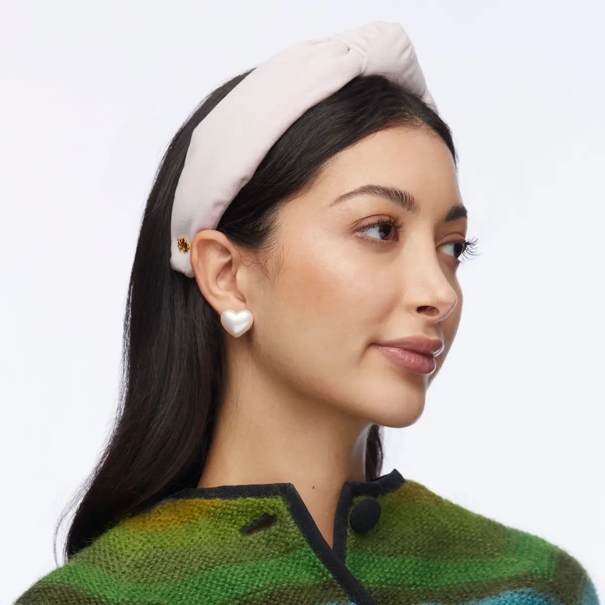 Lele Sadoughi PINK VELVET KNOTTED HEADBAND | Thumbnail 4 Lele Sadoughi PINK VELVET KNOTTED HEADBAND | Thumbnail 4