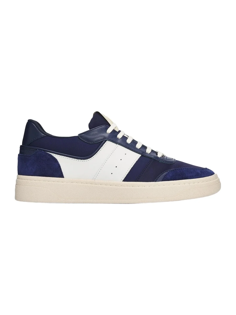 Giuseppe Zanotti Men's Side Stripe Suede & Leather Low-Top Sneakers