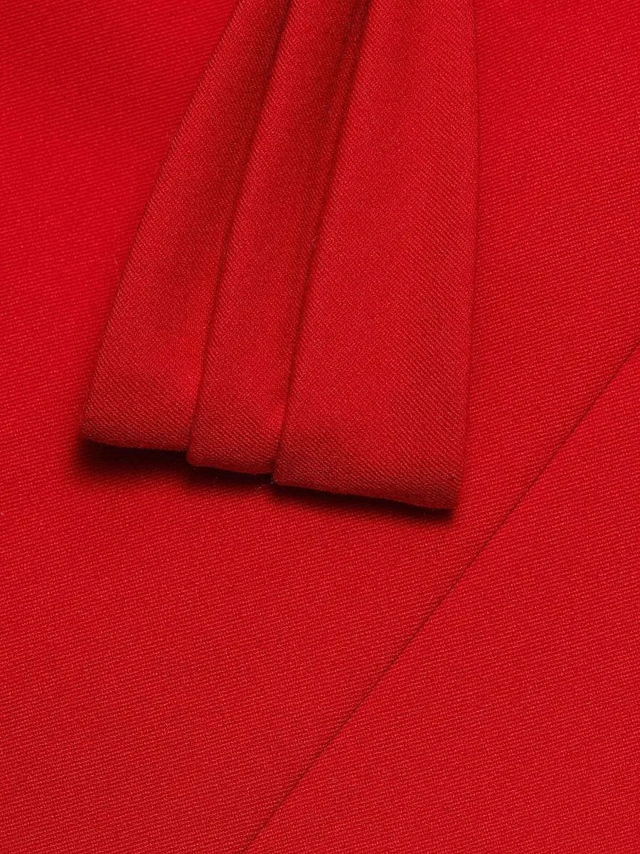 L'AGENCE Women's Vivie Off-the-Shoulder Sheath Dress - Lipstick Red | Thumbnail 7