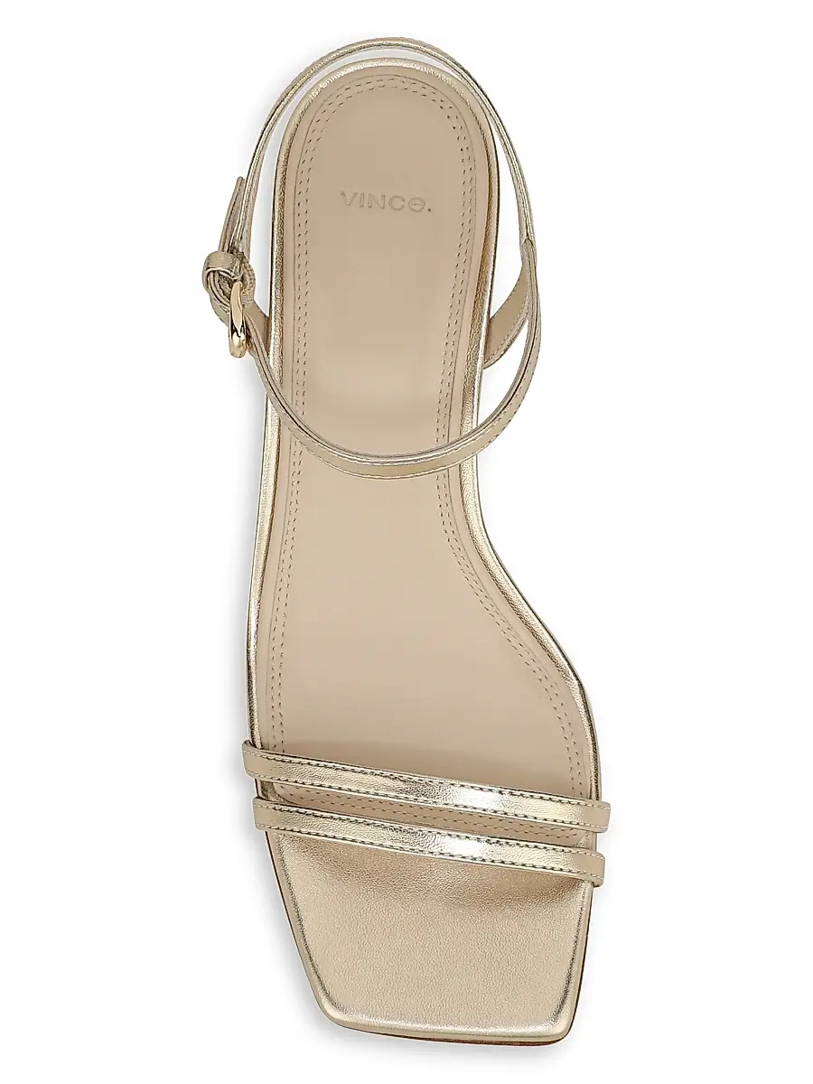 Vince Women's Tilda 45MM Leather Sandals | Thumbnail 4 Vince Women's Tilda 45MM Leather Sandals | Thumbnail 4
