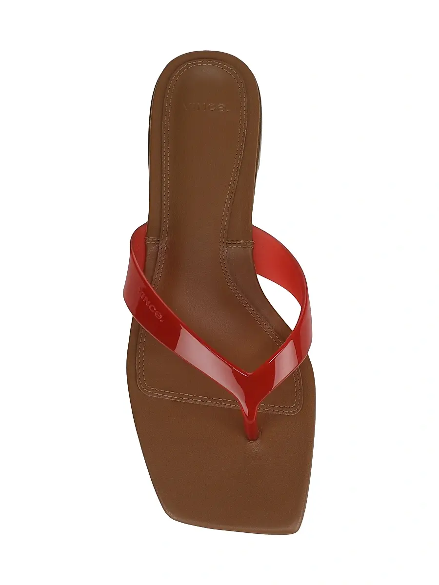 Vince Women's San Juan Jelly Strap Thong Sandals | Thumbnail 4 Vince Women's San Juan Jelly Strap Thong Sandals | Thumbnail 4