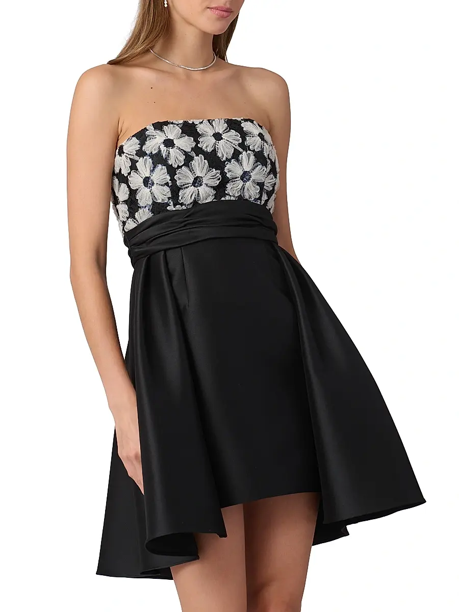 Shoshanna Women's Mandy Strapless Cocktail Dress | Thumbnail 2 Shoshanna Women's Mandy Strapless Cocktail Dress | Thumbnail 2