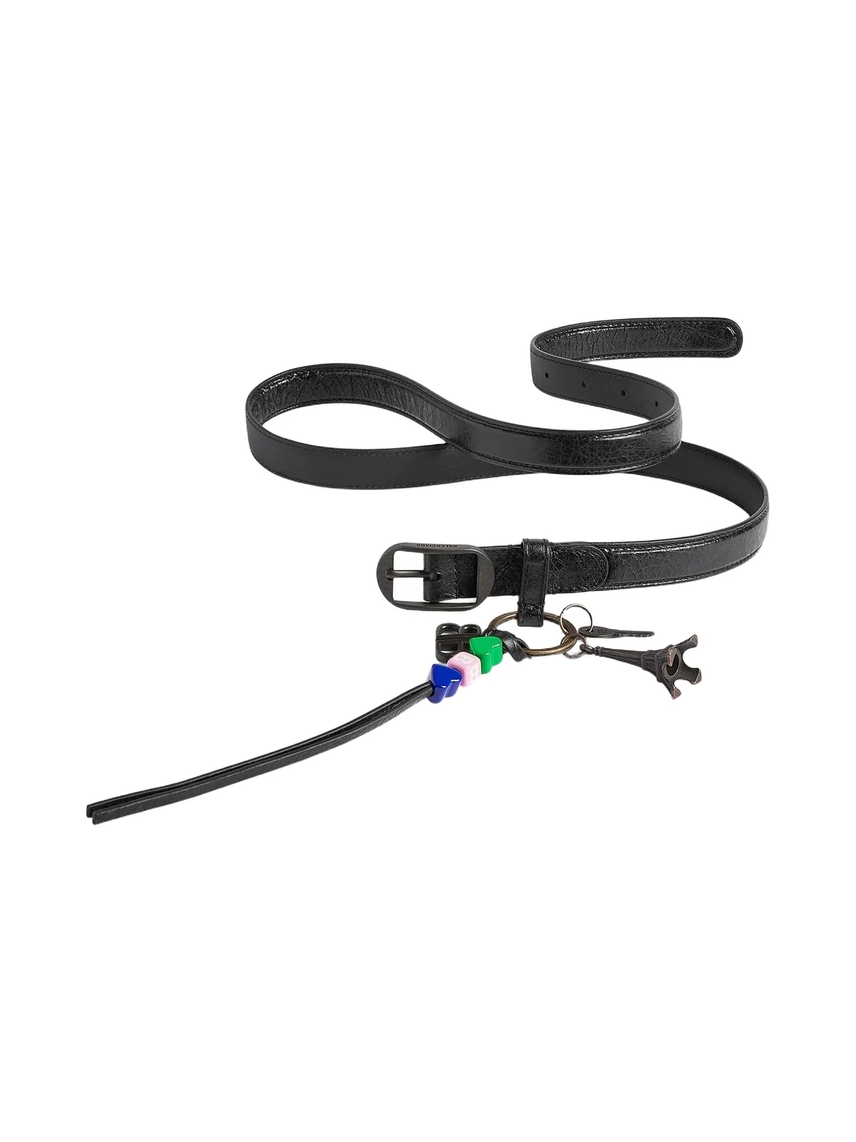 Women's Le City Belt with Charms - Black