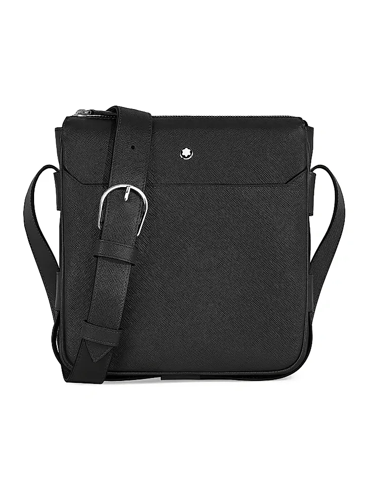 Men's Sartorial Leather Crossbody Bag
