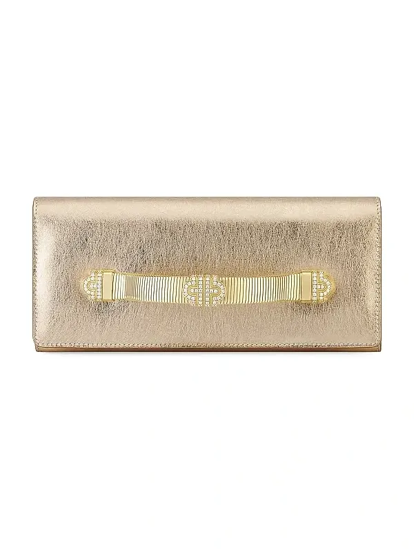 Women's Tubogas Leather Clutch Women's Tubogas Leather Clutch