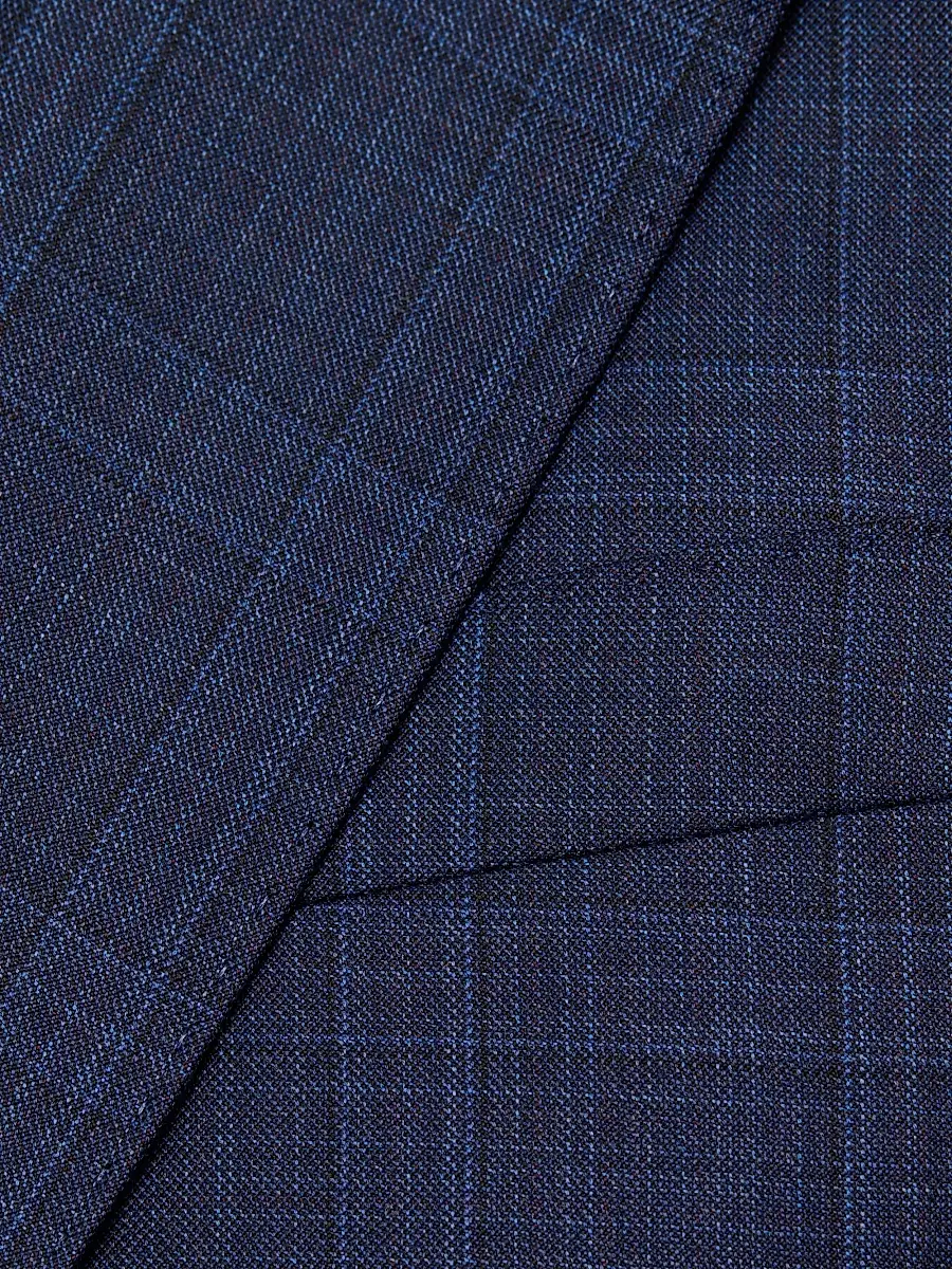 Emporio Armani Men's Windowpane Plaid Single-Breasted Wool Suit | Thumbnail 7 Emporio Armani Men's Windowpane Plaid Single-Breasted Wool Suit | Thumbnail 7