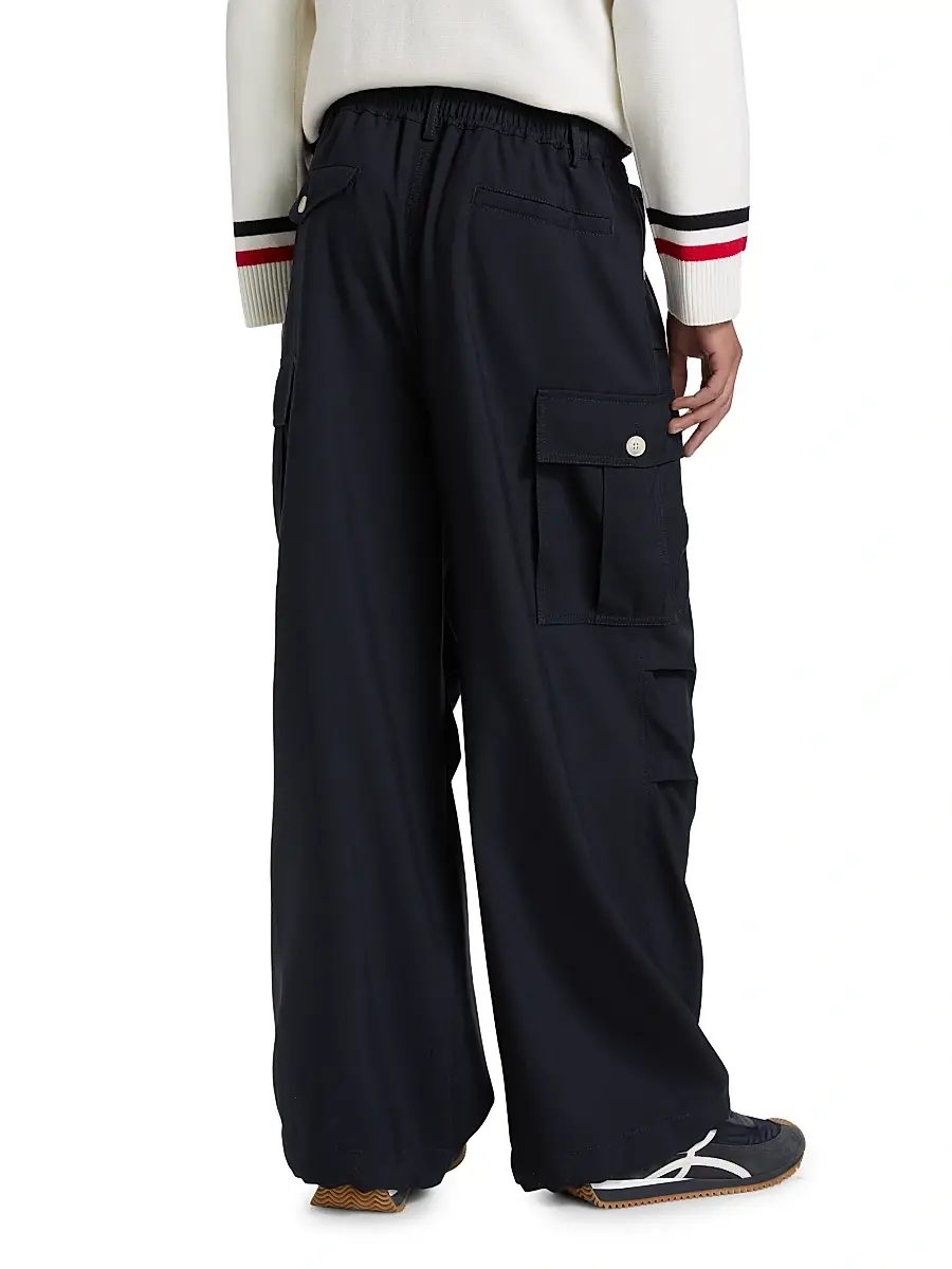 Marni Men's Tropical Wool Cargo Pants | Thumbnail 5 Marni Men's Tropical Wool Cargo Pants | Thumbnail 5