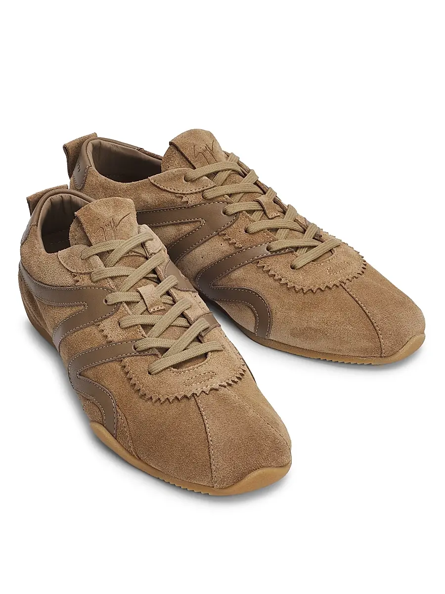 Giuseppe Zanotti Men's Top 10 Suede & Leather Low-Top Sneakers | Thumbnail 2