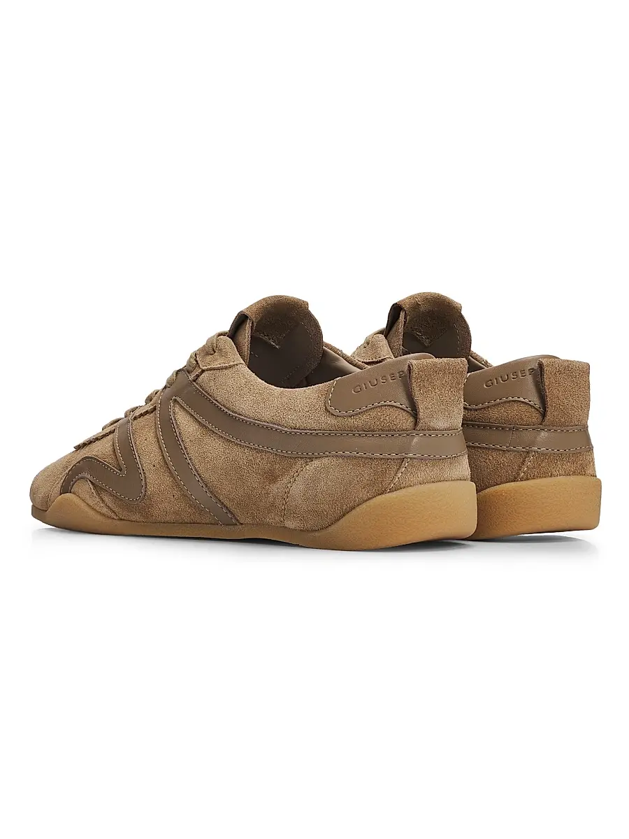 Giuseppe Zanotti Men's Top 10 Suede & Leather Low-Top Sneakers | Thumbnail 3