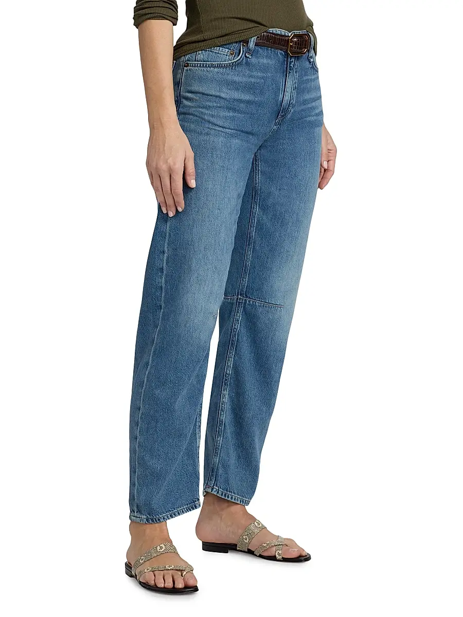 rag & bone Women's Featherweight Stevie Slim Tapered Barrel Jeans | Thumbnail 4 rag & bone Women's Featherweight Stevie Slim Tapered Barrel Jeans | Thumbnail 4