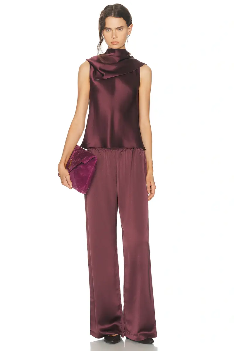 LESET Barb Foulard Top | Thumbnail 5