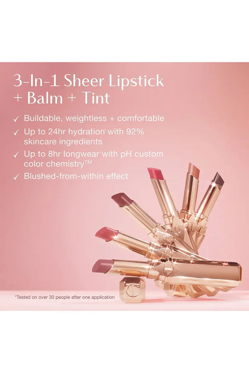 Charlotte Tilbury Pillow Talk Long Lasting Blush Balm Sheer Lip Tint | Thumbnail 8 Charlotte Tilbury Pillow Talk Long Lasting Blush Balm Sheer Lip Tint | Thumbnail 8