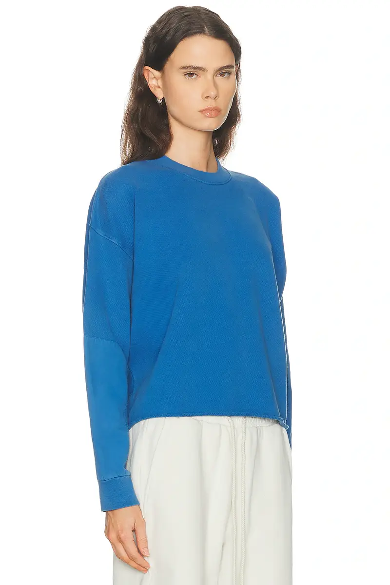 LESET Jamie Patch Crewneck Sweater | Thumbnail 2