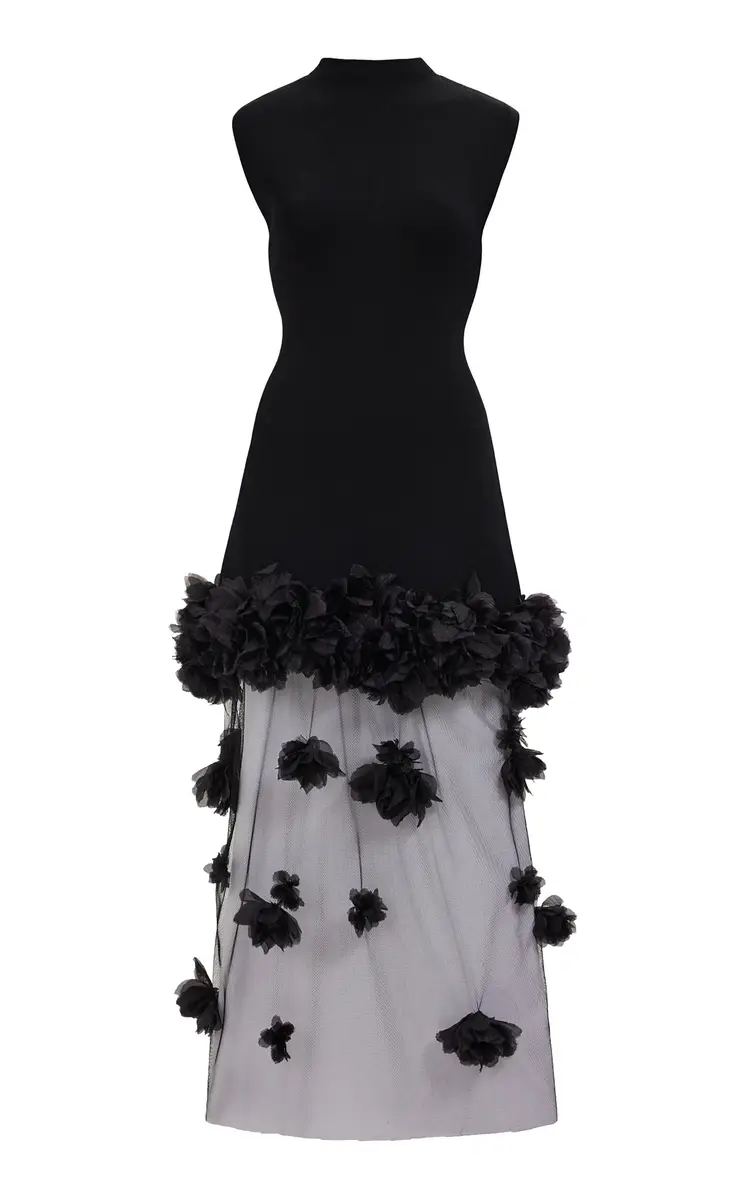 Aje Fleura Knitted Midi Dress | Thumbnail 2