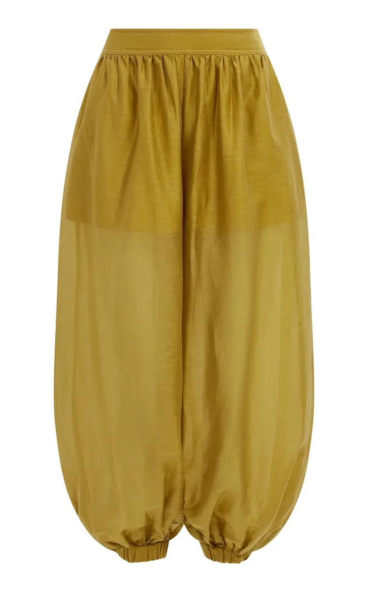 Aje Verdi Wide-Leg Harem Pants