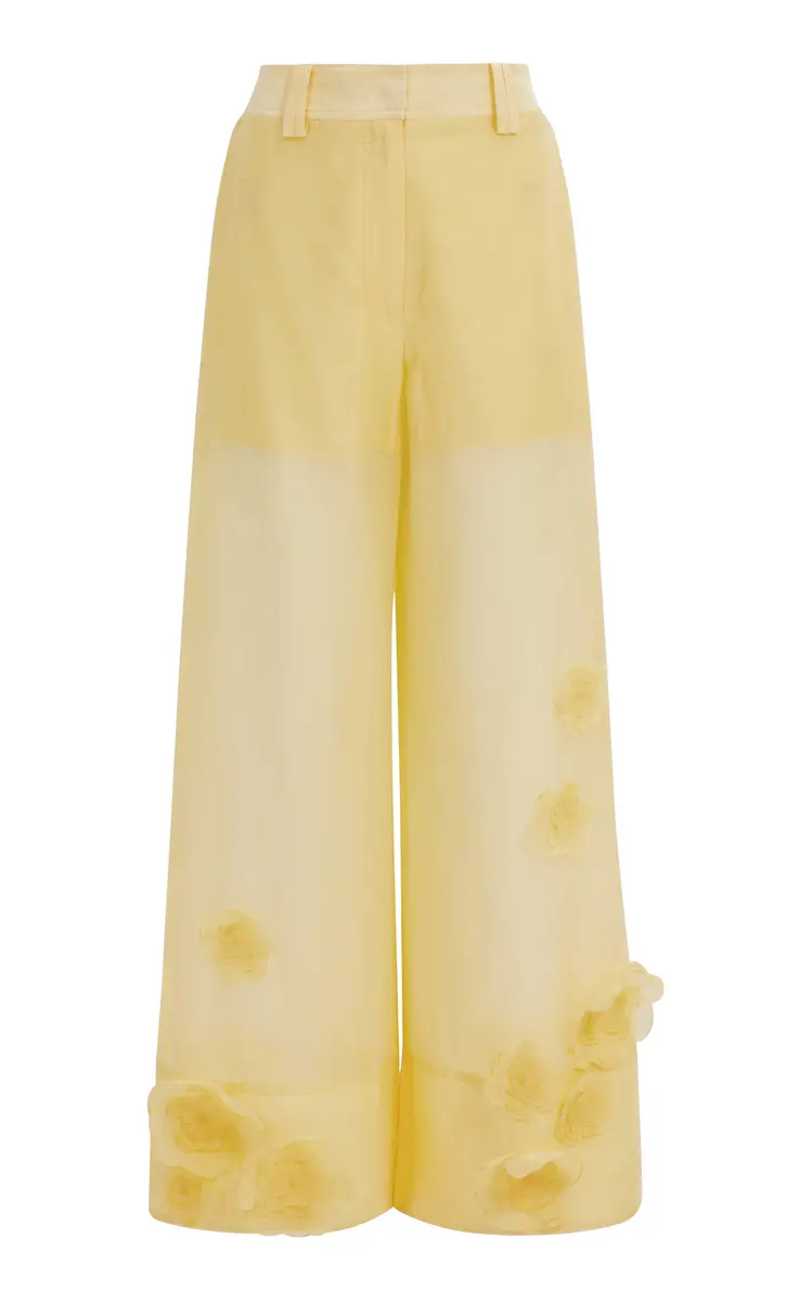 Aje Cloudscape Organza Wide-Leg Pants | Thumbnail 3
