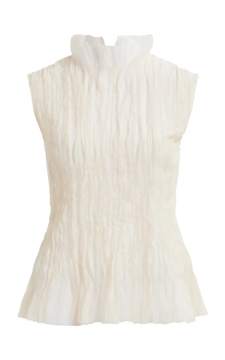 Aje Soloist Peplum Organza Top | Thumbnail 2 Aje Soloist Peplum Organza Top | Thumbnail 2