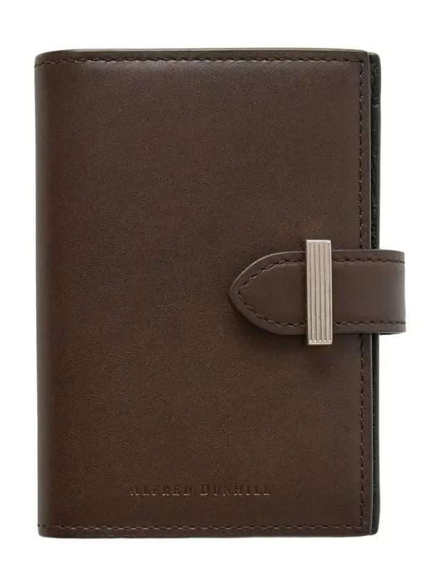 Alfred Business Card Case Patina-Leather Cardholder - Men Alfred Business Card Case Patina-Leather Cardholder - Men