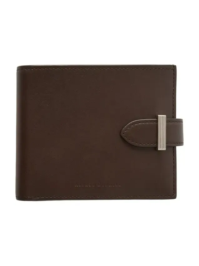Alfred 4CC&CP Patina-Leather Billfold Wallet - Men