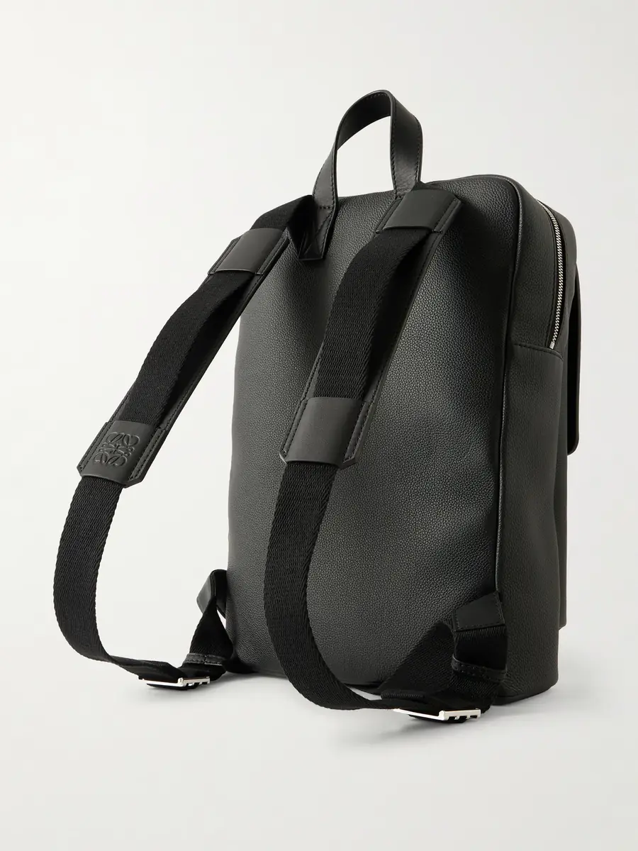 Loewe Military Full-Grain Leather Backpack - Men | Thumbnail 4