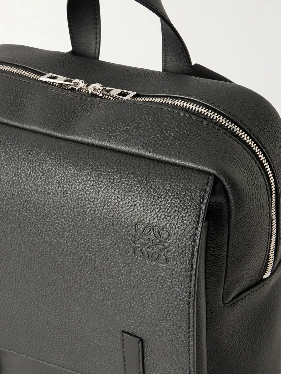 Loewe Military Full-Grain Leather Backpack - Men | Thumbnail 5