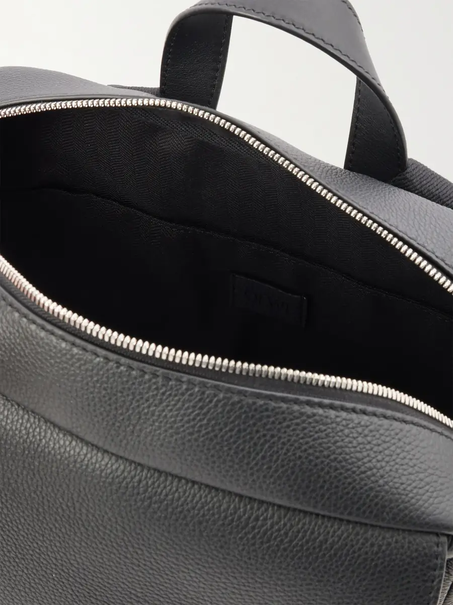 Loewe Military Full-Grain Leather Backpack - Men | Thumbnail 6