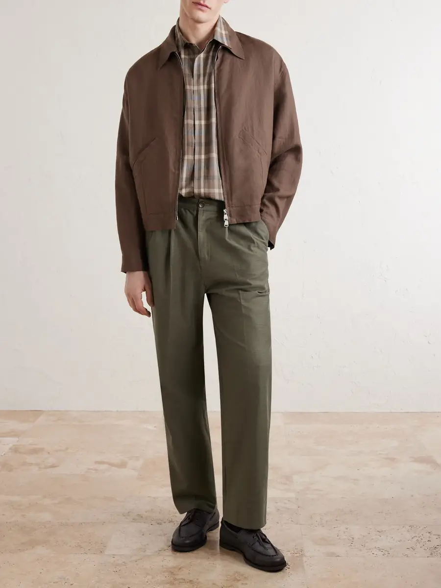 Valstar Stan Linen Bomber Jacket - Men | Thumbnail 2