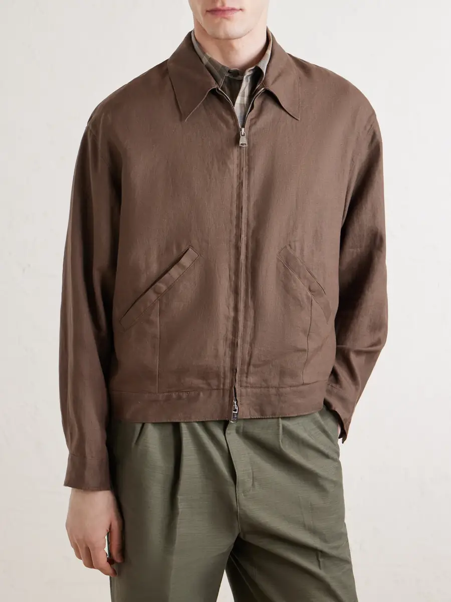 Valstar Stan Linen Bomber Jacket - Men | Thumbnail 3