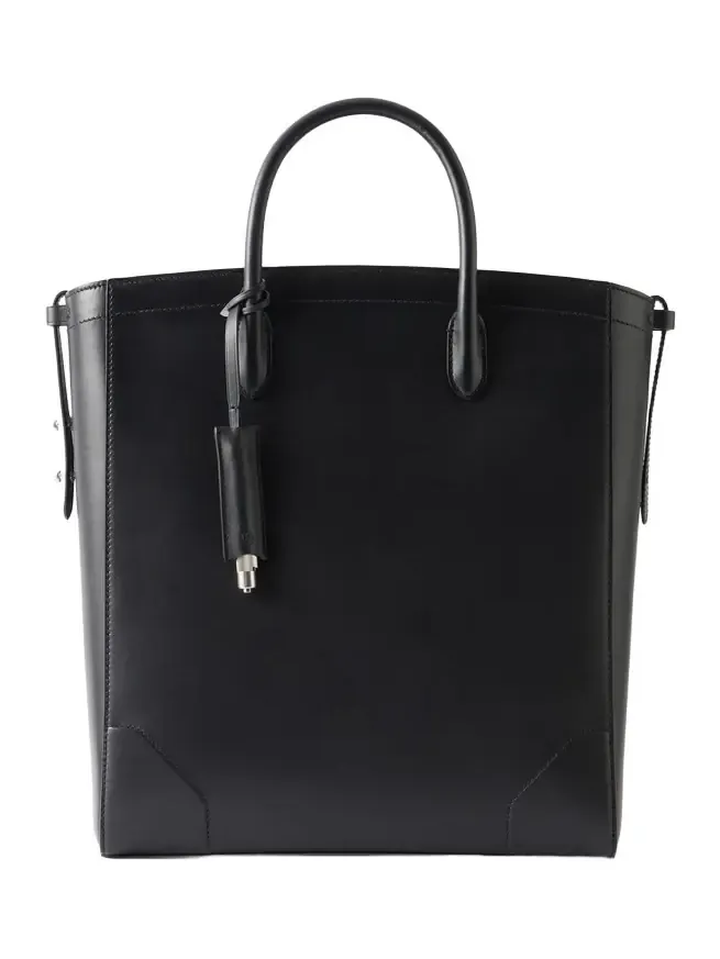 dunhill Century 33 Patina-Leather Tote Bag - Men