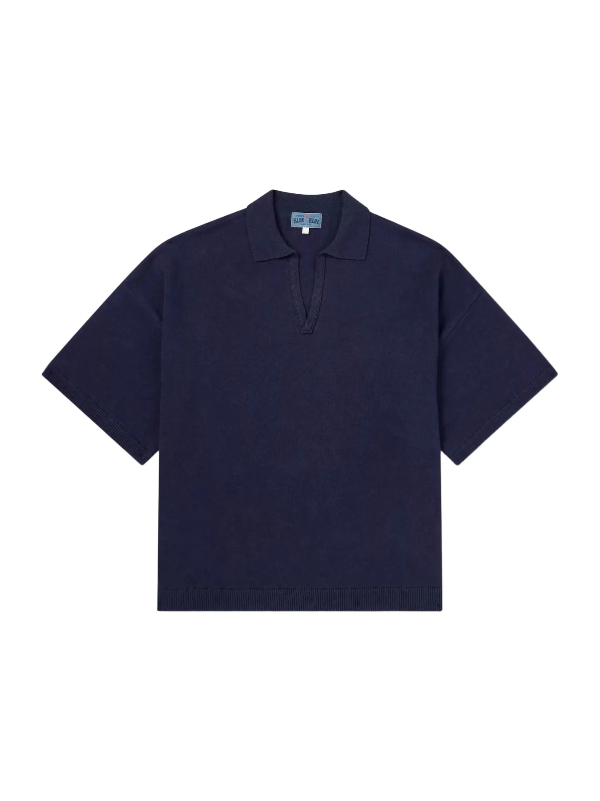 Blue Blue Japan Knitted Polo Shirt - Men
