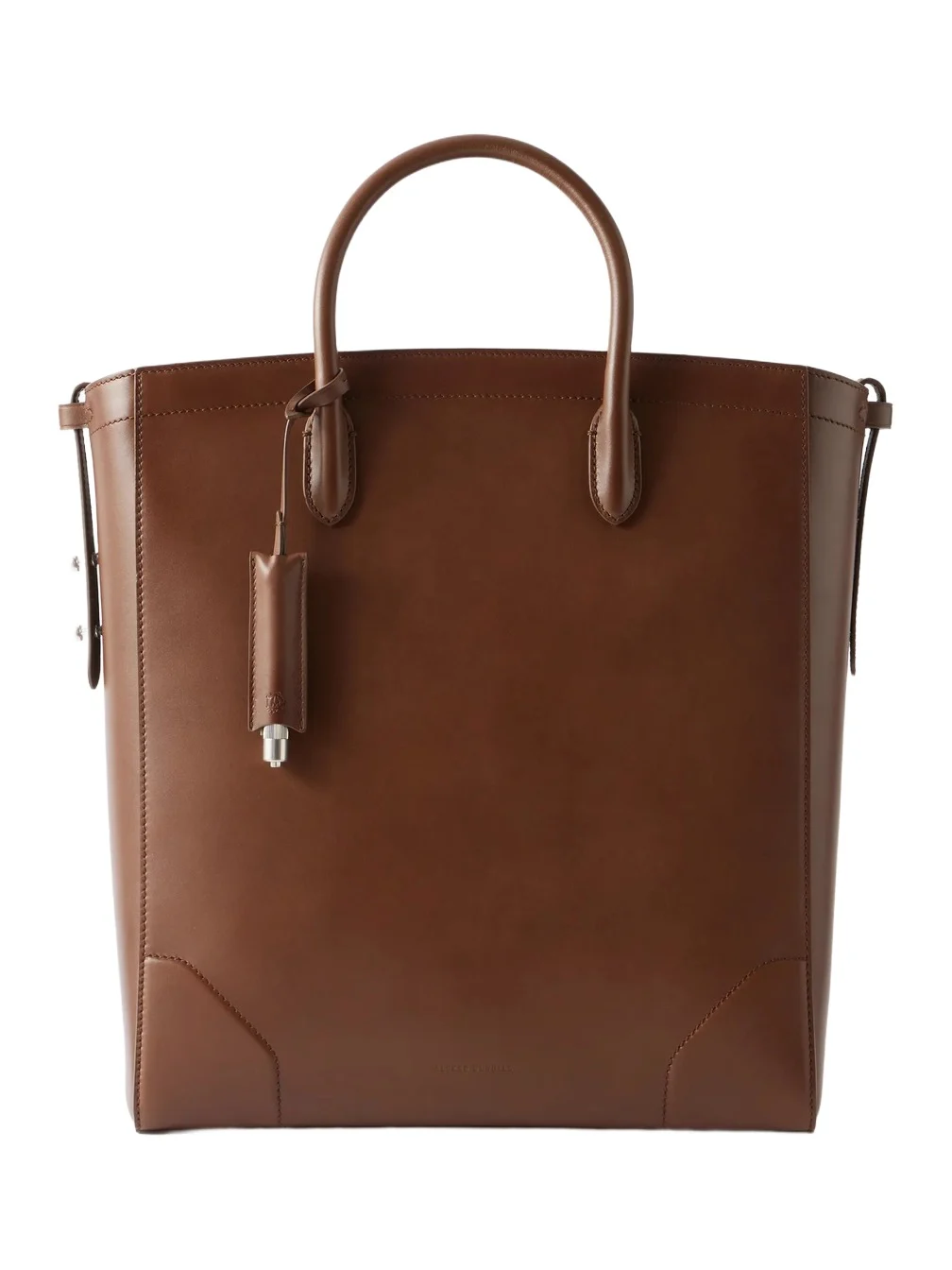 Century 33 Patina-Leather Tote Bag - Men Century 33 Patina-Leather Tote Bag - Men