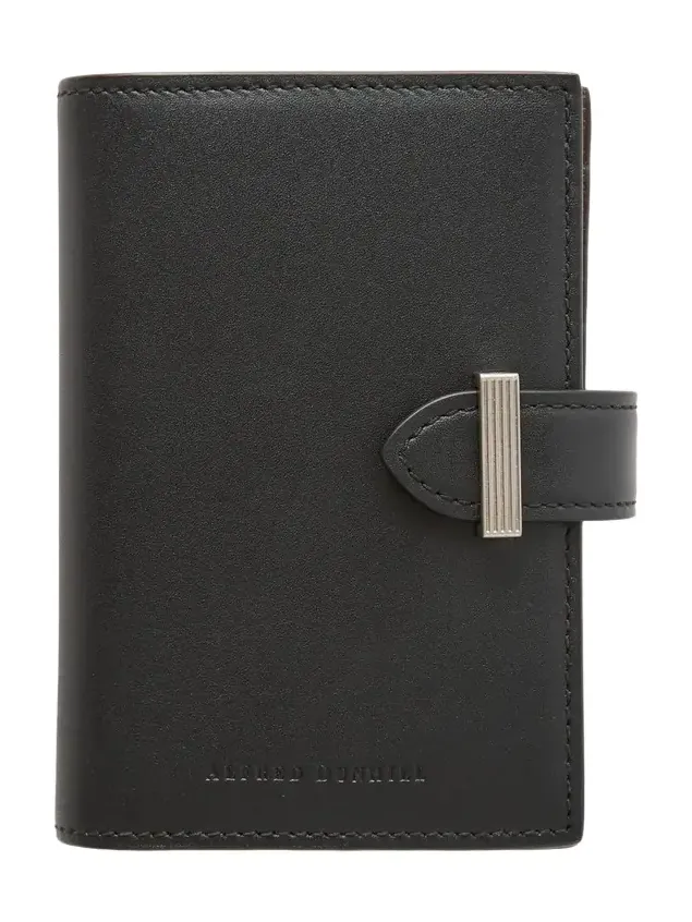 Alfred Business Card Case Patina-Leather Cardholder - Men Alfred Business Card Case Patina-Leather Cardholder - Men