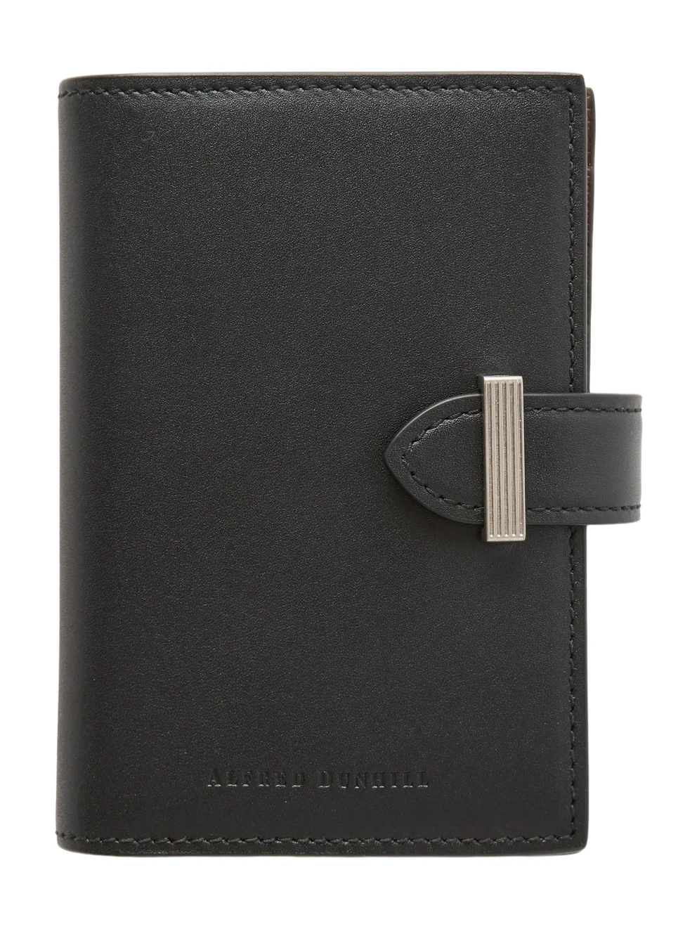 dunhill Alfred Business Card Case Patina-Leather Cardholder - Men