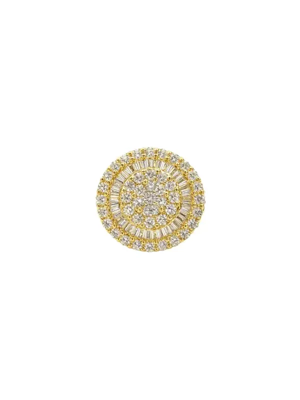 0.73ct Diamond 18K Gold Halo Ring 0.73ct Diamond 18K Gold Halo Ring