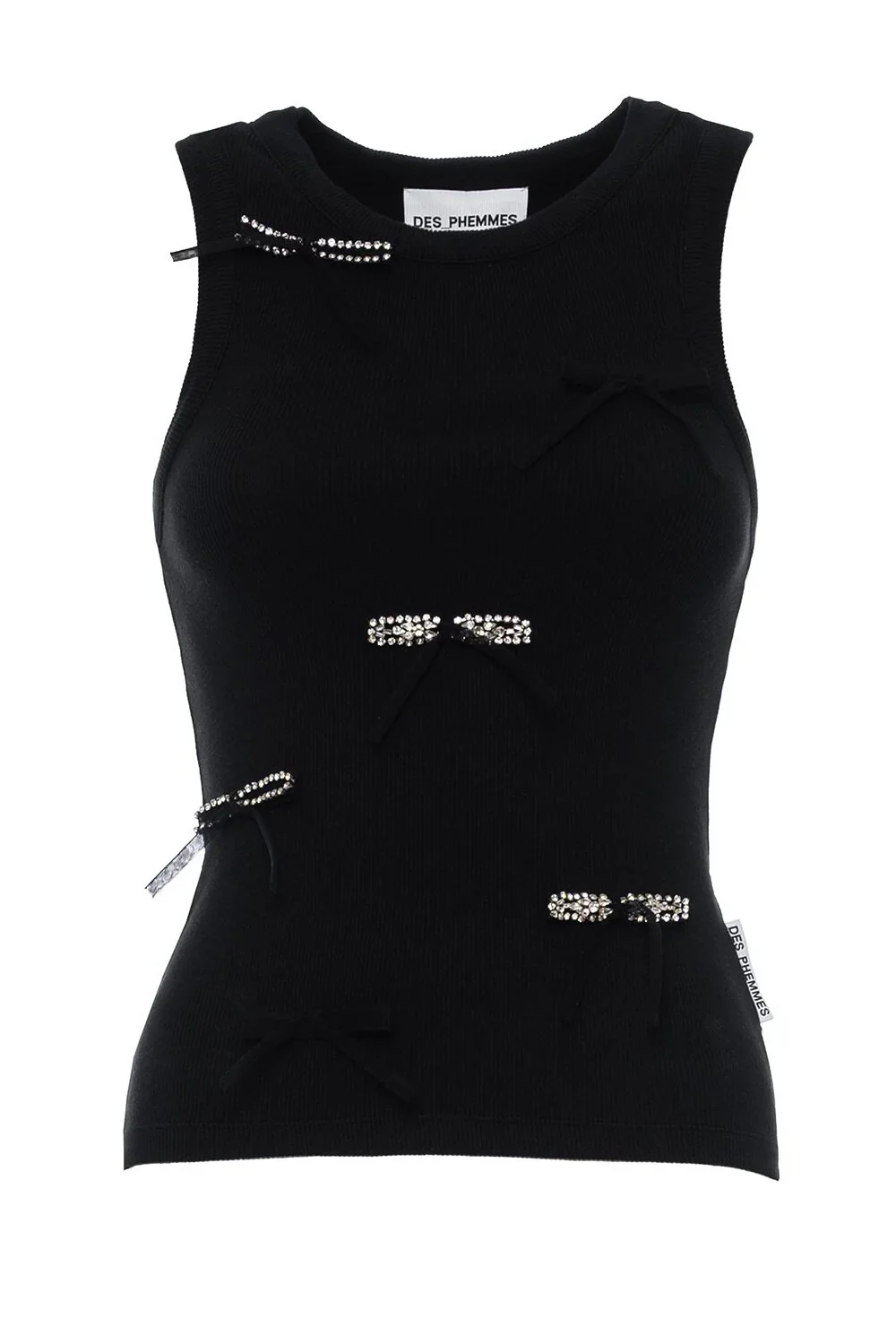 DES_PHEMMES Classic Bow Tank Top