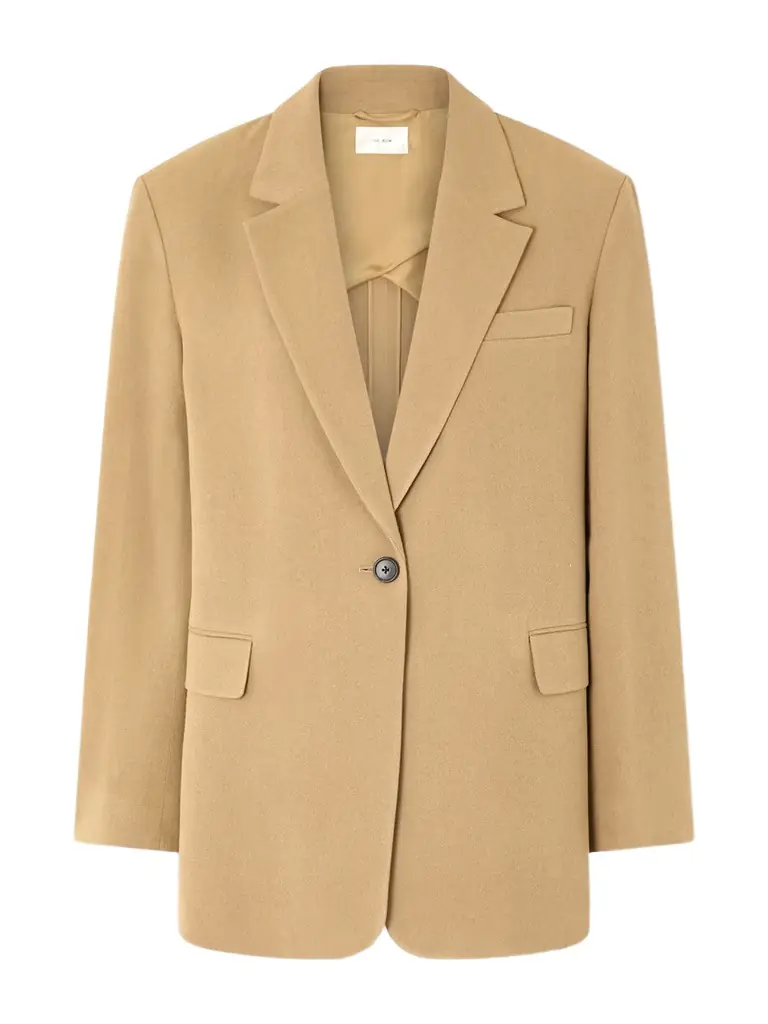 The Row Ezri Silk Blazer | Image 1 The Row Ezri Silk Blazer | Image 1