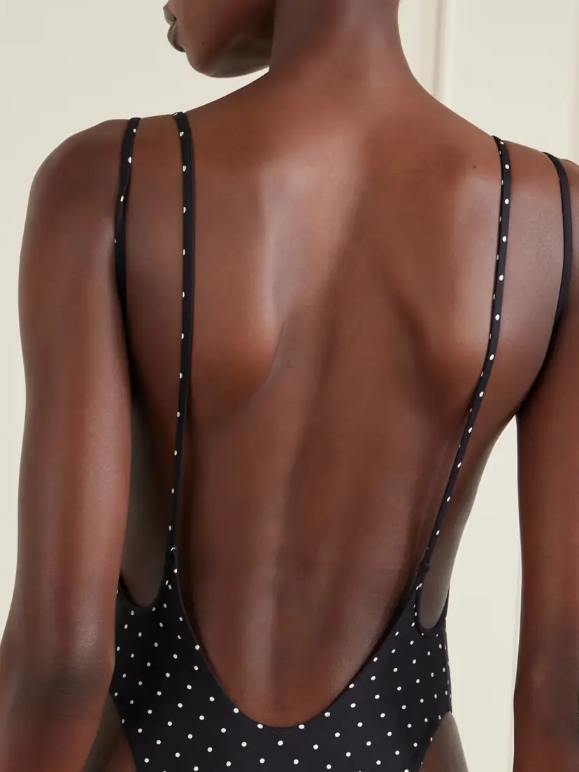 Tom Ford Polka Dot Jersey Swimsuit | Thumbnail 5 Tom Ford Polka Dot Jersey Swimsuit | Thumbnail 5
