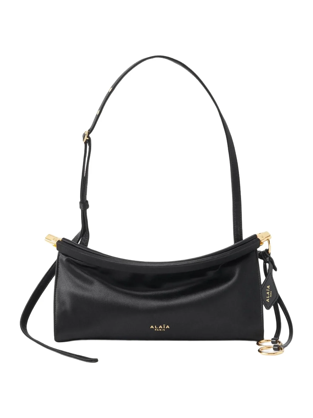 Le Click Small Satin Shoulder Bag Le Click Small Satin Shoulder Bag