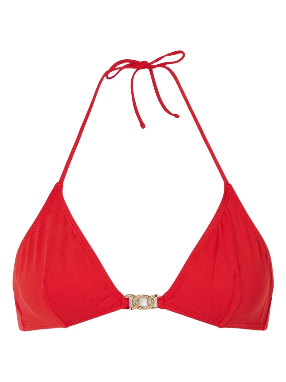 Embellished Triangle Bikini Top Embellished Triangle Bikini Top
