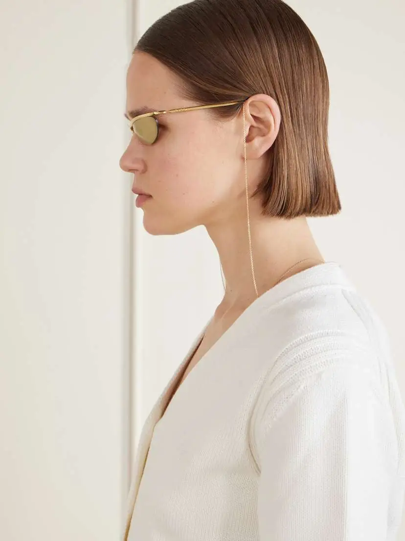 Gucci Eyewear Cat-eye Gold-tone Sunglasses | Thumbnail 4 Gucci Eyewear Cat-eye Gold-tone Sunglasses | Thumbnail 4