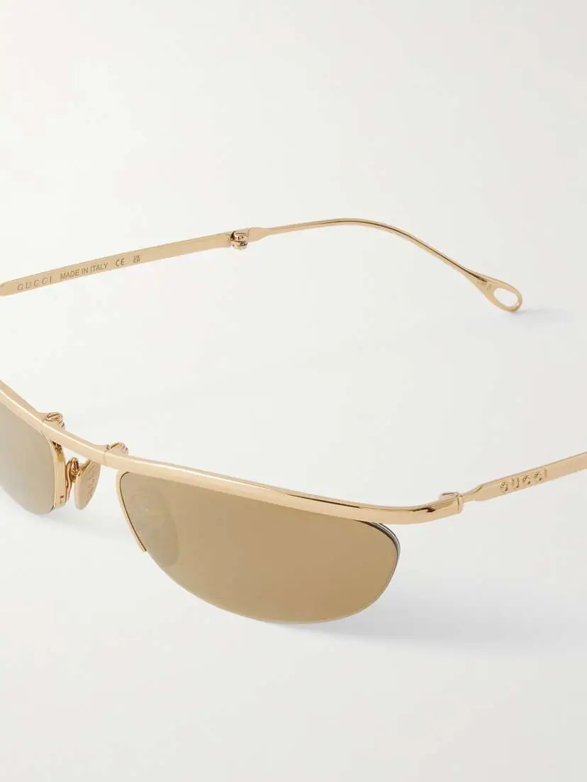 Gucci Eyewear Cat-eye Gold-tone Sunglasses | Thumbnail 5 Gucci Eyewear Cat-eye Gold-tone Sunglasses | Thumbnail 5