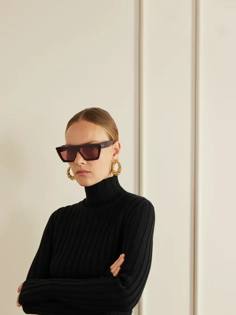 Alaïa D-frame Acetate Sunglasses | Thumbnail 2