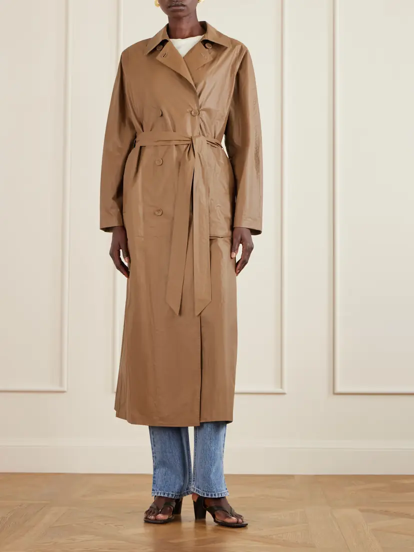 TWP Back & Forth Double-breasted Coated Cotton-canvas Trench Coat | Thumbnail 3