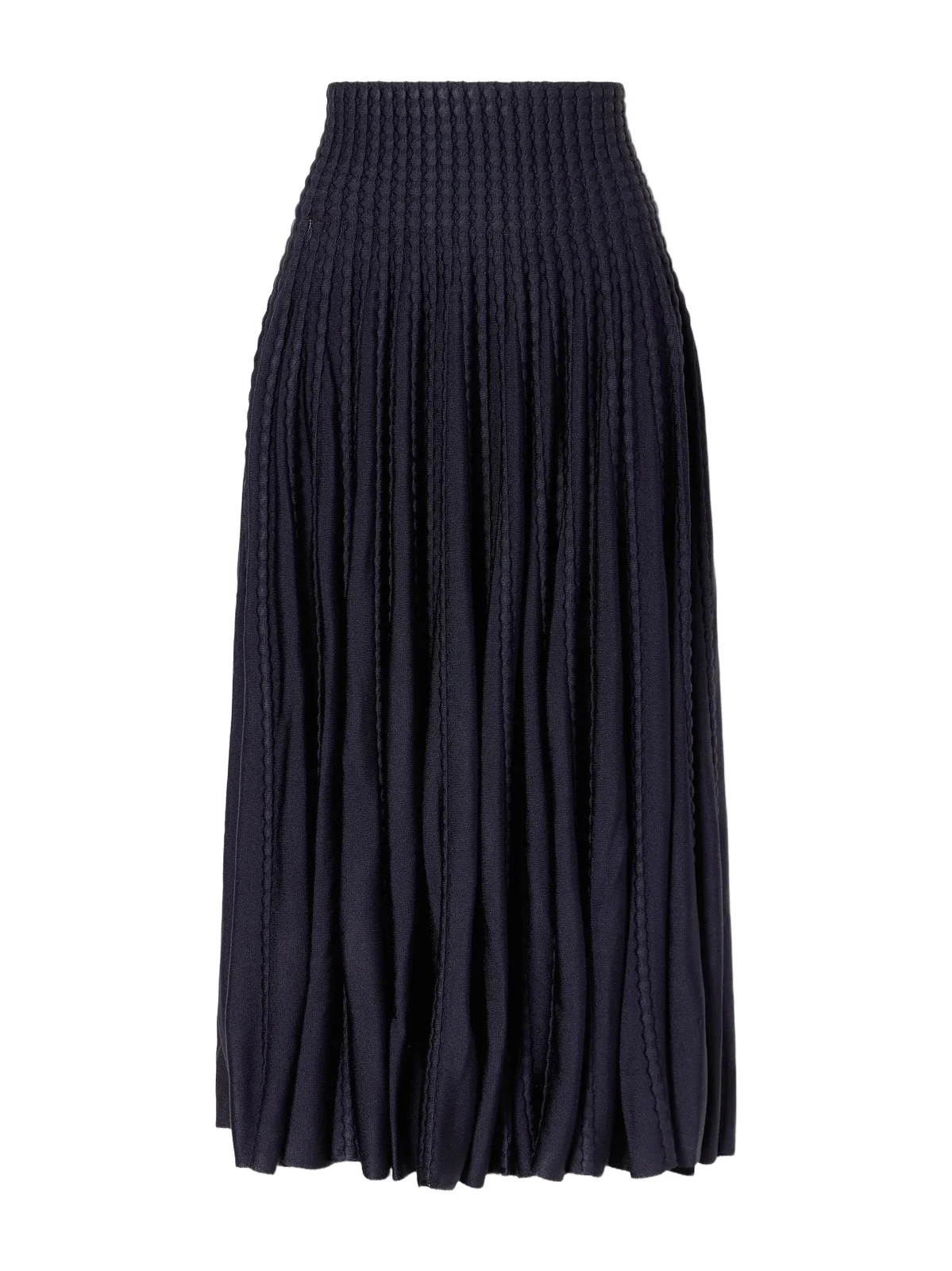 Textured Knitted Midi Skirt Textured Knitted Midi Skirt