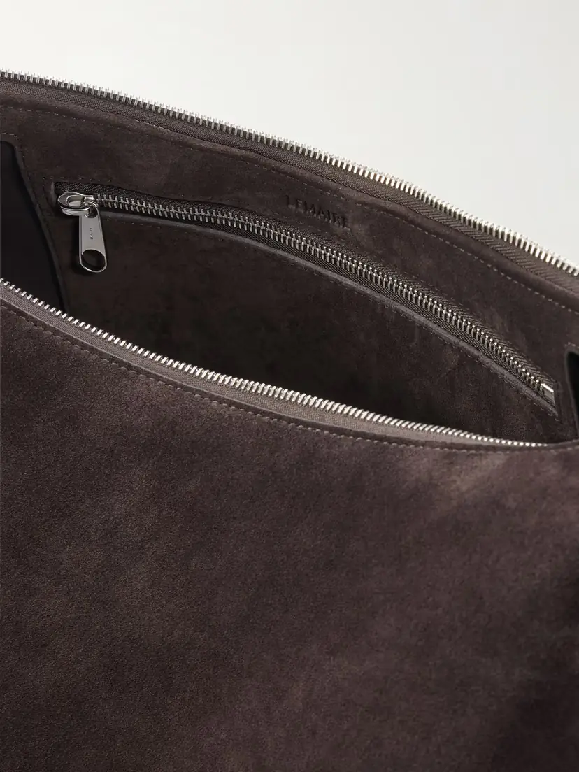 Lemaire Belted Suede Shoulder Bag | Thumbnail 5